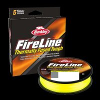 Berkley Fireline Thermally Fused Tough flame green 0.15mm1m