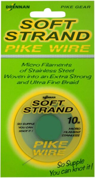Drennan 1x7 Soft Strand Pike Wire 10m
