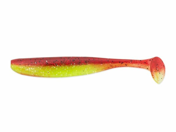3.5" Easy Shiner - Chartreuse Silver Red
