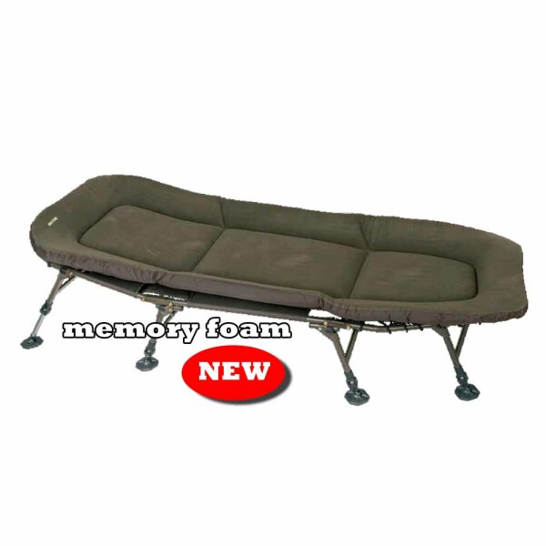 Carp Zoom Marshal Memory Foam Flat Bed, 200x80x37cm